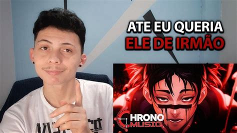 React Choso Jujutsu Kaisen Pintura Da Morte Chrono Youtube