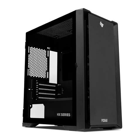 Gabinete Gamer Pichau Hx B Mid Tower Lateral De Vidro Fans Hot Sex