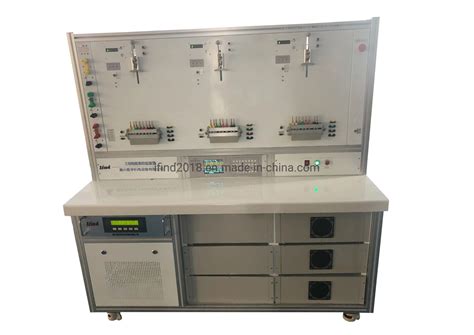 Three Phase Electrical Energy Meter Test Bench With 40 Meter Positions