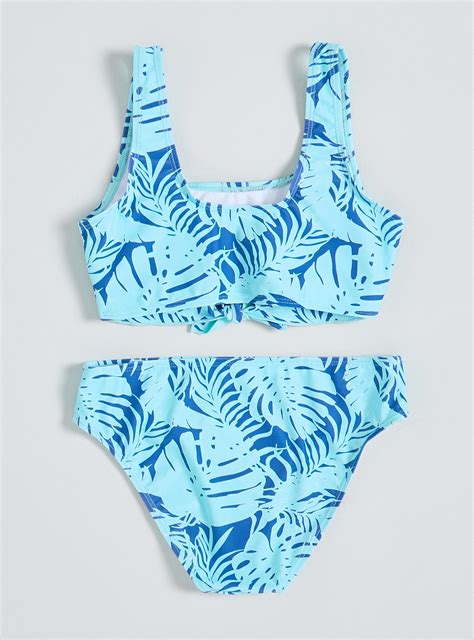 Bikini Estampado Con Nudo Y Conchitas Aussie Paris Cl