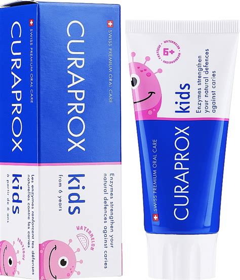 Curaprox For Kids Toothpaste - Kids Watermelon Toothpaste | Makeup.uk