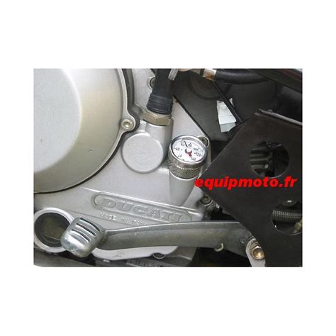 Accessoire Moto Bouchon Thermometre D Huile Moto