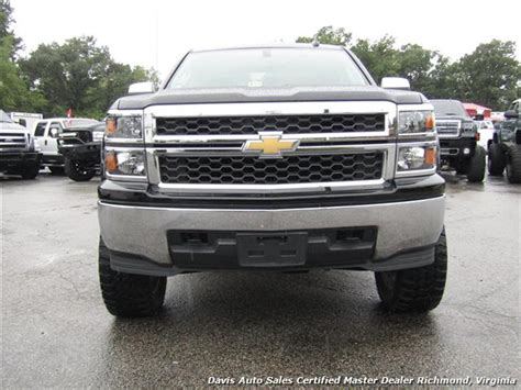 2015 Chevrolet Silverado 1500 Lt Lifted Crew Cab Short Bed Low Mileage