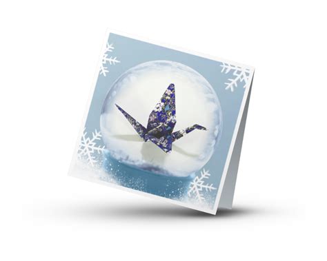 Snow Globe Greeting Cards