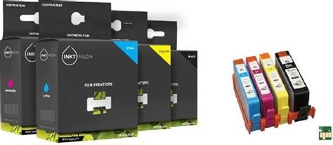 Inktmedia Inktcartridge Alternatief Voor De HP 364XL Multipack