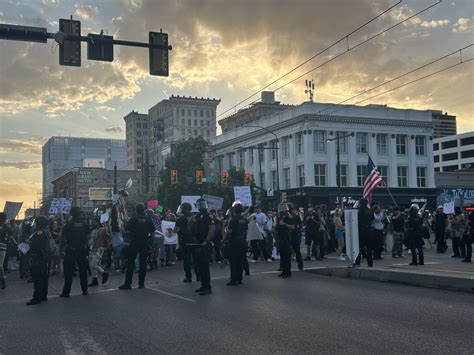Hundreds march peacefully in SLC in protest against immigration policies