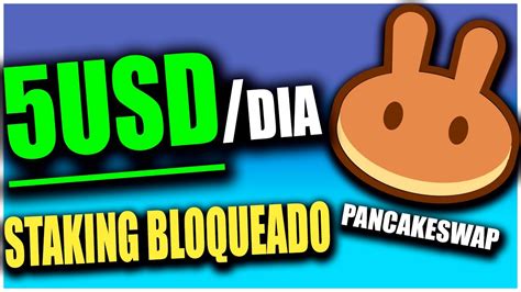 PLAZO FIJO En PANCAKESWAP Gano 5USD AL DIA Con Su STAKING BLOQUEADO