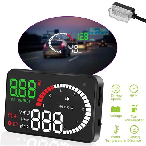 Obd2 Hud 4 X6 Led 5 5 A8