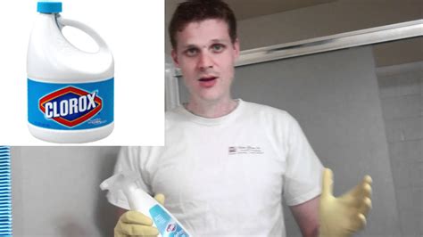 How To Clean Grout With Bleach Youtube