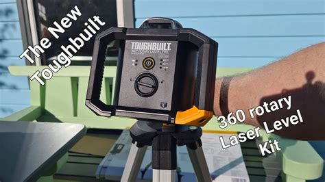 Take A Look At The All New Toughbuilt 360 Rotary Laser Level Kit From