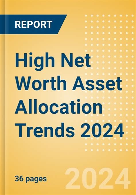 High Net Worth Hnw Asset Allocation Trends 2024