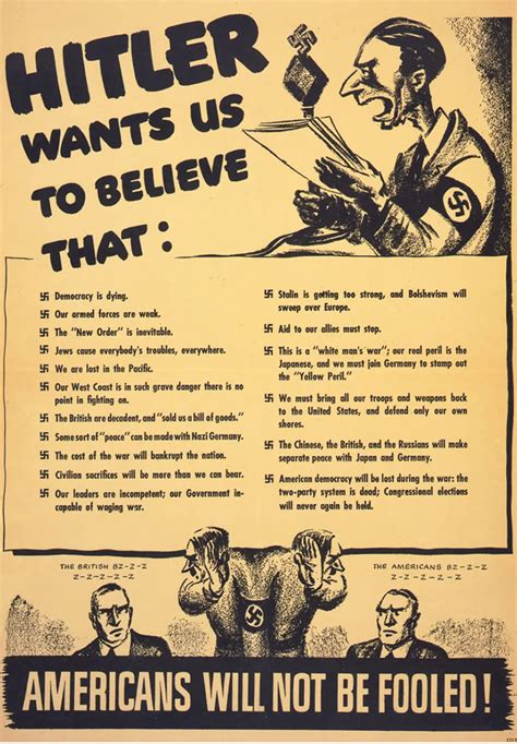 American Propaganda Posters Of World War II That Spurred The Country To