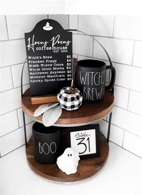 26 SPOOKY CUTE HALLOWEEN TIERED TRAY DECOR IDEAS Stylin By Sarita