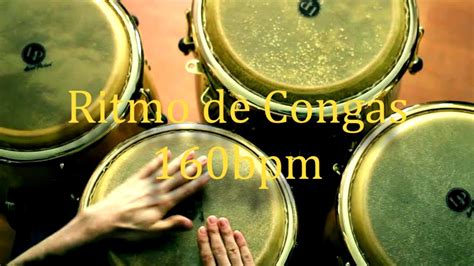 Ritmo De Congas Latin Variaciones 160bpm Youtube