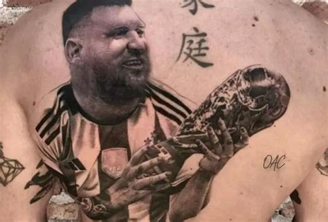 Fiebre Por Tatuajes De Los Campeones Argentinos Pero Muchos No