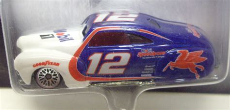 2001 HOT WHEELS RACING 12 TEAM MOBIL 1 TAIL DRAGGER WHITE BLUE LACE attictoyz アティックトイズ