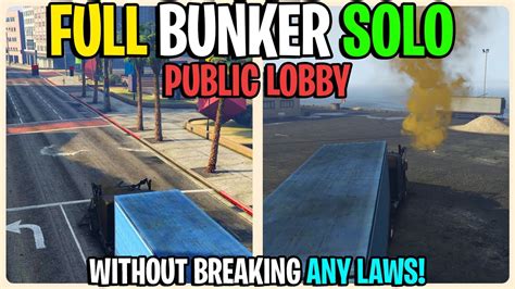 Selling A Full Bunker Solo In A Public Lobby Without Breaking The Law