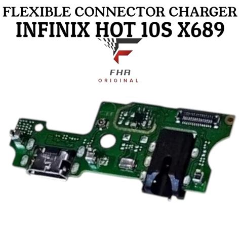 Jual FLEXIBLE CONNECTOR CHARGER INFINIX HOT 10S X689 FLEKSIBEL CHARGER