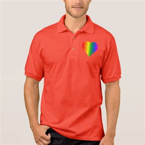 Gay Pride Polo Shirt Men S Same Sex Love Shirts Zazzle