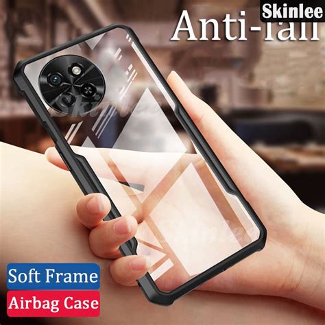 New Design Case For Itel P40 A60 S23 Case Transparent Armor Soft Airbag