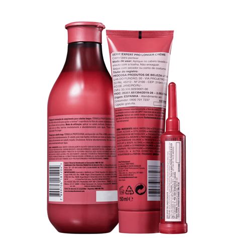 Kit L Oréal Expert Pro Longer Tratamento Beleza na Web