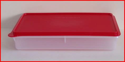 Tupperware Prep Essentials Large Rectangle Snack Stor Keeper Container