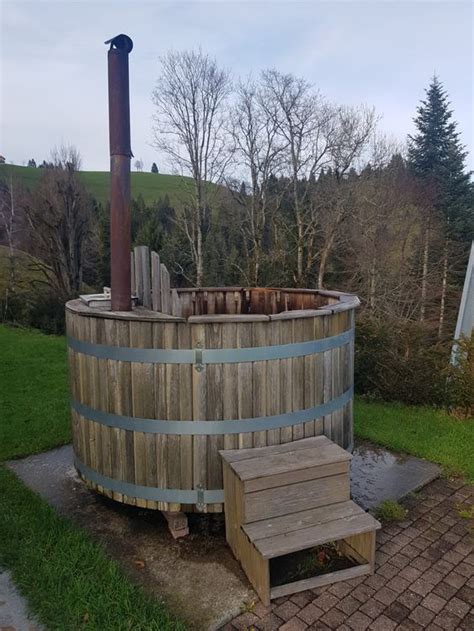 Hot Pot Badefass Mit Holzofen Gebraucht In Malters F R Chf Nur