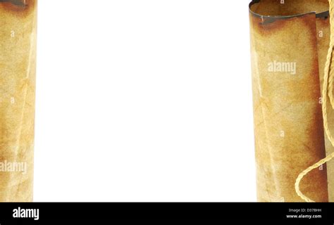 Rolled Paper Hi Res Stock Photography And Images Alamy