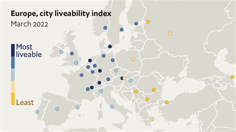 The Most And Least Liveable Cities In Europe