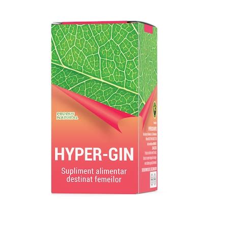 supliment alimentar hyper gin hypericum  capsule emagro