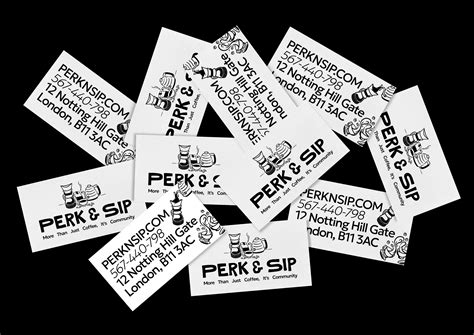 "Perk & Sip" | Brand Identity :: Behance