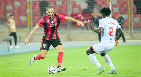 Coupe de la Confédération Al Hilal Benghazi USMA les Rouge et