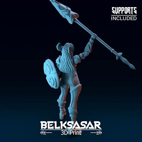 Paladin Guardian Girl Nude D Model D Printable Cgtrader