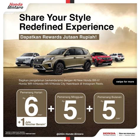 Share Your Style Redefined Experience - Honda Bintaro