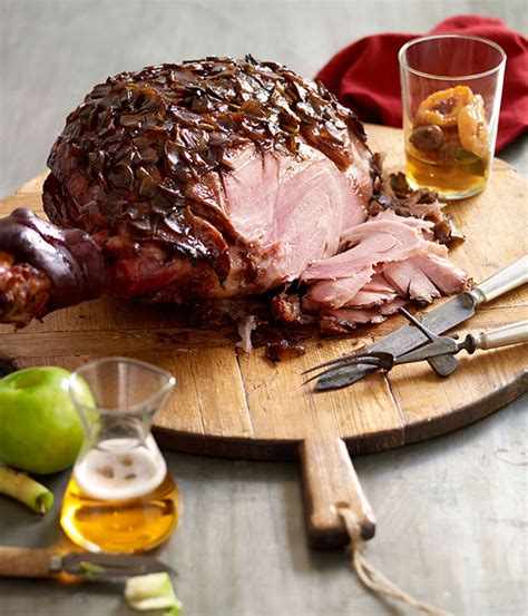Cider Apple Glazed Ham Gourmet Traveller