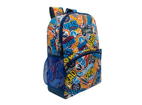 Ripley MOCHILA HOT WHEELS SET MOCHILA LONCHERA CARTUCHERA HOT WHEELS