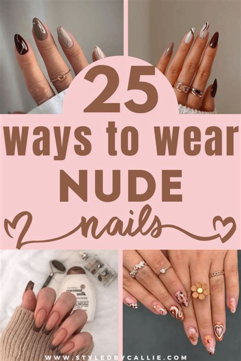 Nude Nail Ideas That Look Perfect For Every Occasion