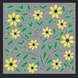 Панно на забор - Чертежи, 3D Модели, Проекты, Модели для станков ЧПУ