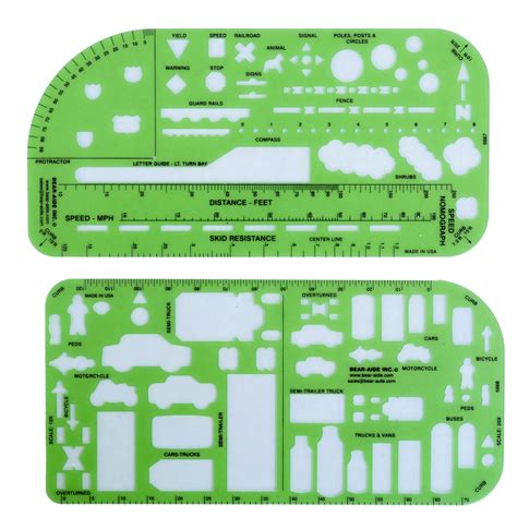 Traffic Accident Diagram Template