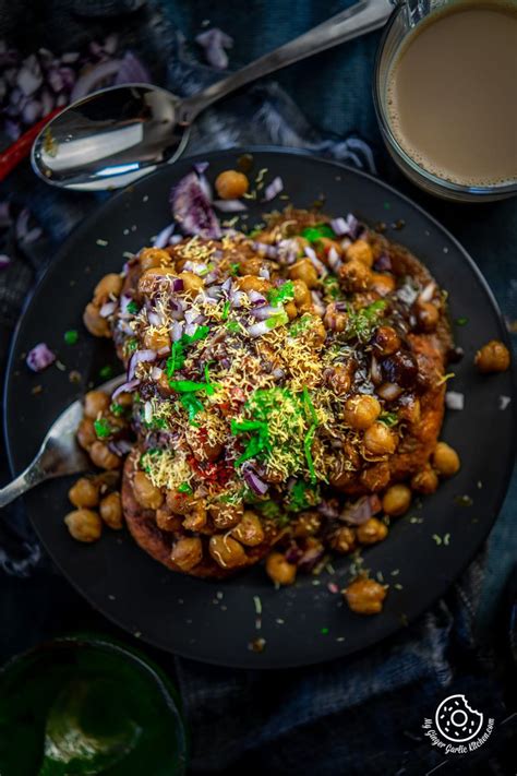 Chole Aloo Tikki Chaat Recipe Tikki Chole North Indian Street Food