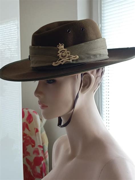 original akubra australian army slouch hat klobouk aukro