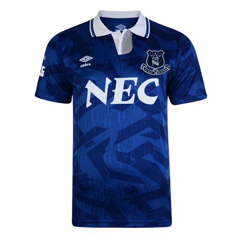 Everton 1992 Umbro shirt | Everton Retro Jersey | Score Draw