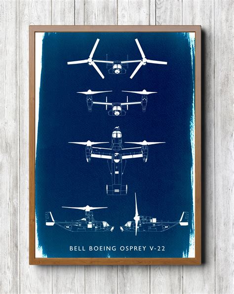 Bell-boeing V-22 Osprey Hand Coated Traditionally Made - Etsy