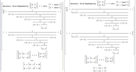 Diophantine Linear Equation ? - PTC Community