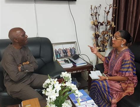 Liberian Minister of Education receives Cuban Head of Mission