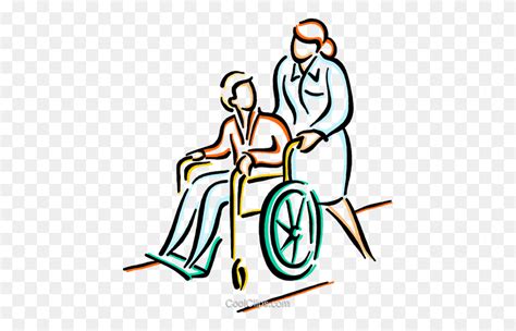 Nurse Patient Clip Art Wheelchair Ekg Clipart Flyclipart