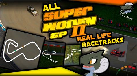 All Super Woden Gp Real Life Racetracks Youtube