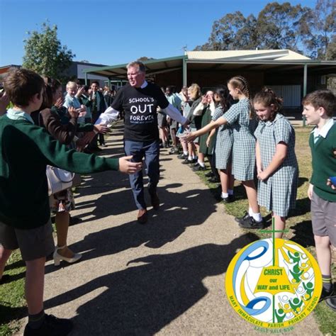 Stream Mary Immaculate Eagle Vale Students Message To Retiring