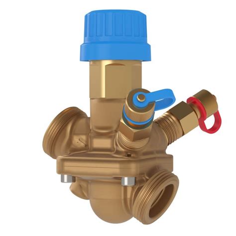Комбинированный балансировочный клапан AQT Danfoss с ниппелями DN 32 ...