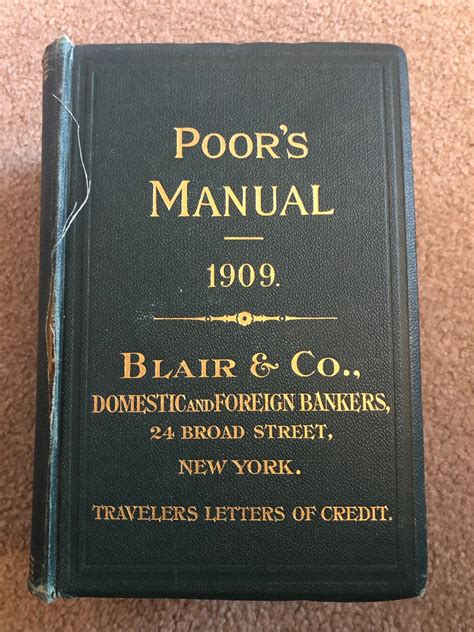 Poor's Manual of Railroads of the United States